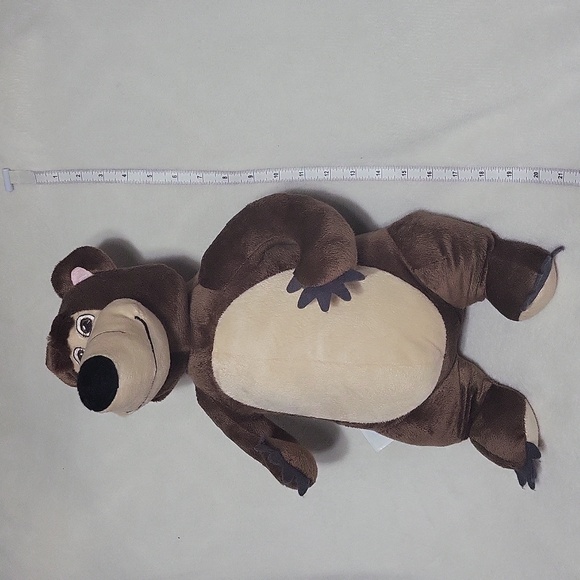 Brown Bear Plush Toy - Masha And The Bear - Picture 9 of 9